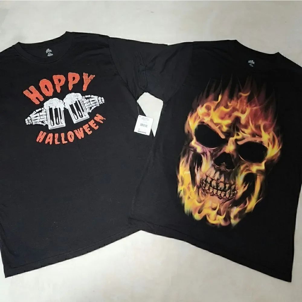 New Man's Halloween t-shirt bundle